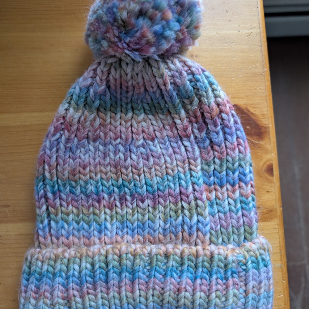 GAP Pastel Women's Knit Pom-Pom Beanie